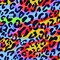 Funky Heatwave Leopard Printed Spandex Fabric 55/56 Inch width